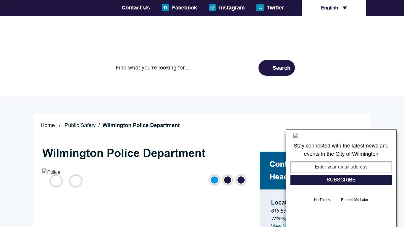 Wilmington Police Department - Wilmington, NC